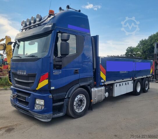 Valník Iveco Stralis AS 260-46 Motorbrandschaden