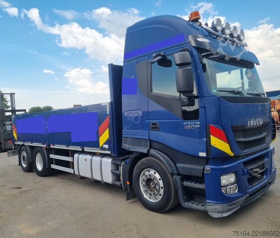 Valník Iveco Stralis AS 260-46 Motorbrandschaden