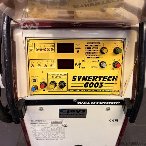 Mig Mag Co2 Pulse Lasapparaat WTGK Weldtronic Synertec 6003 (Pulse)