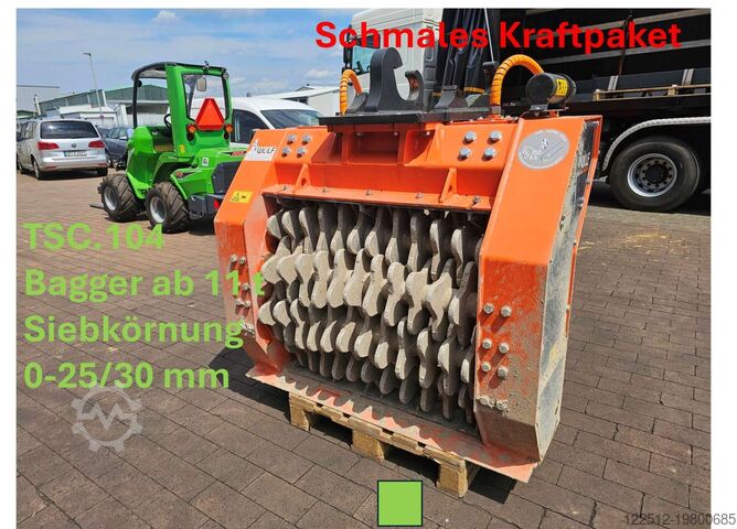 Bladafscheiders Wolf Technik für Baumaschinen Terra-Star. TSC.104.S204