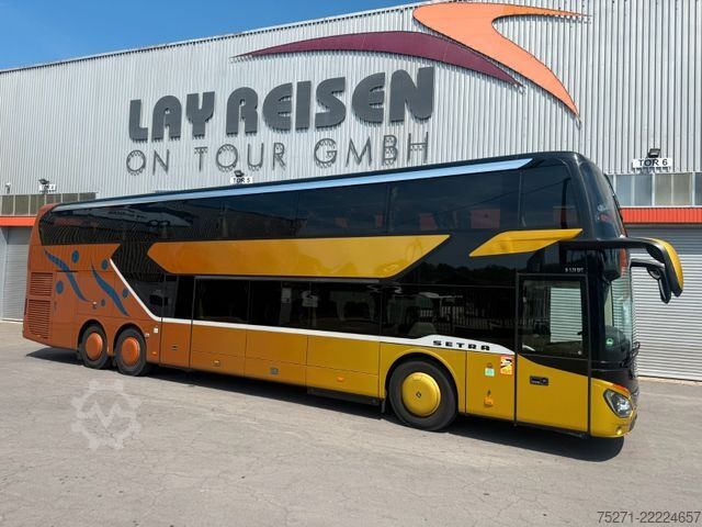 Çift katlı otobüs SETRA S 531 DT,  Glasdach ,  1a Zustand !