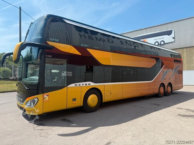 Çift katlı otobüs SETRA S 531 DT,  Glasdach ,  1a Zustand !