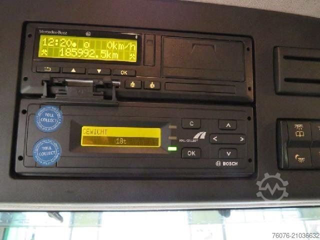 Kassevogn MERCEDES-BENZ 1824 L Koffer 7.2 Seitentür  LBW 2t Kamera