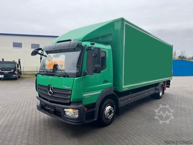 Kassevogn MERCEDES-BENZ Atego 1524 L 7.4 m Koffer LBW2t Seitentür Kamera