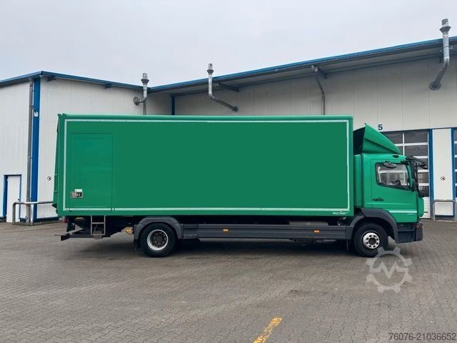 Kassevogn MERCEDES-BENZ Atego 1524 L 7.4 m Koffer LBW2t Seitentür Kamera
