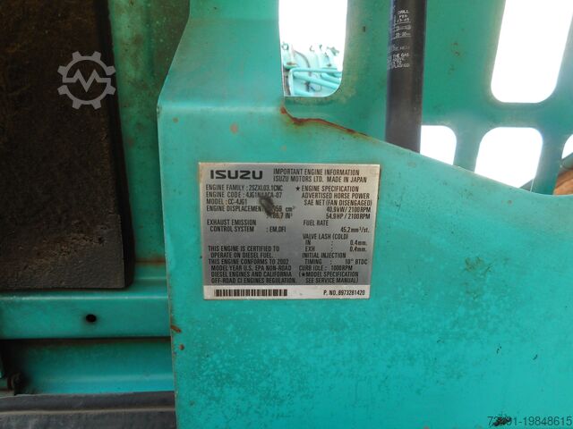 Mini excavator Kobelco SK 70 SR-1E ( 7.400kg )