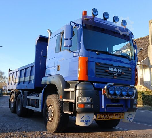 Camion-benne MAN TGA 33.480  6x6