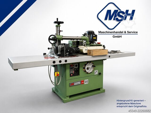 Freesmachine met stijve freesspil Holzkraft Casadei F 114