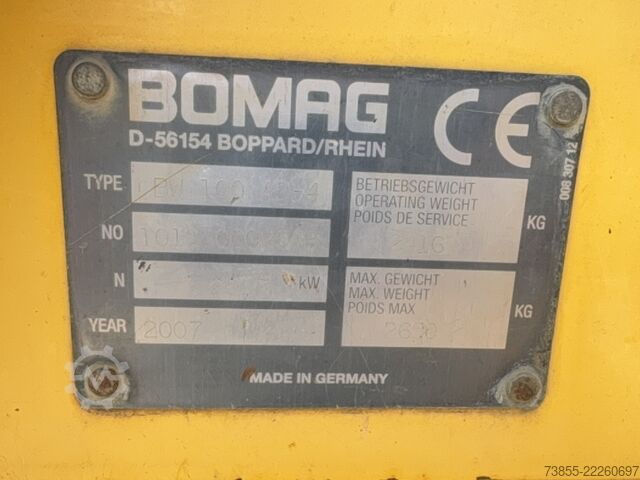 Tandemvält Bomag BW 100 AD-4