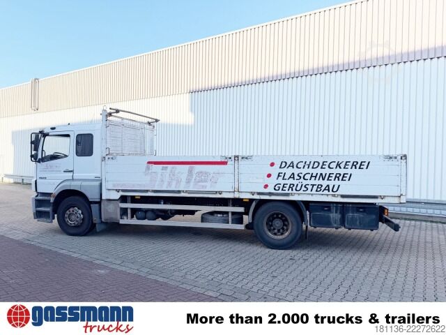 Vrachtauto met open laadbak Mercedes-Benz Axor 1829 L 4x2, 6-Sitzer