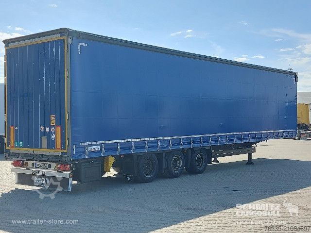Nyitott ponyvás félpótkocsi Schmitz Cargobull Curtainsider Mega