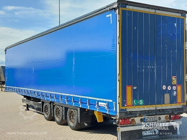 Nyitott ponyvás félpótkocsi Schmitz Cargobull Curtainsider Mega
