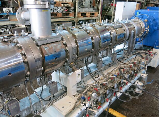 Dubbele schroef extruder Krauss-Maffei Berstorff ZE 110 R x 28D UTmi