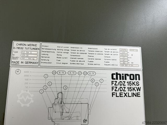  CHIRON FZ 15 KS HIGH SPEED