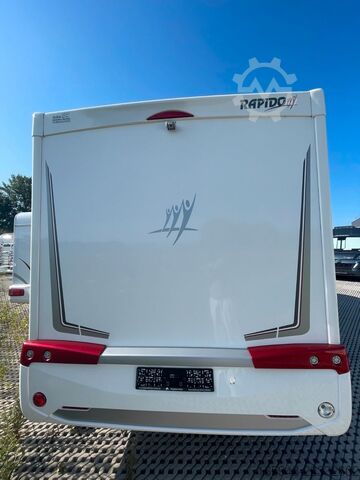 Half-integraal camper RAPIDO F 666 | *Face2Face, Automatik, Einzelbetten*