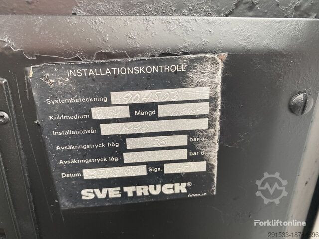 Container-Stapler Svetruck TMF 12/9 / SERVICED / WORKS GREAT!