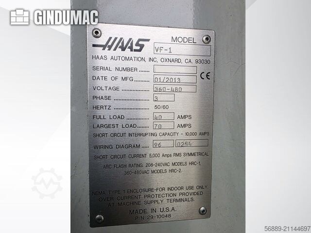 HAAS VF-1 HAAS VF-1