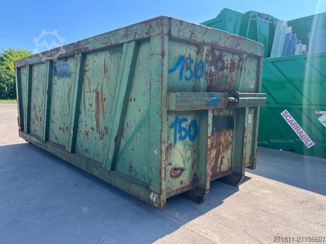 Hákový kontejner  CONTAINER SCARRABILE USATO A CIELO APERTO