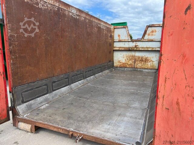 Cassone scarrabile  CONTAINER SCARRABILE USATO A CIELO APERTO