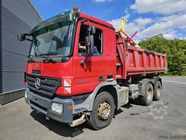 Driezijdige kipper Mercedes-Benz Actros 2644 K 6x4 Bordmatik