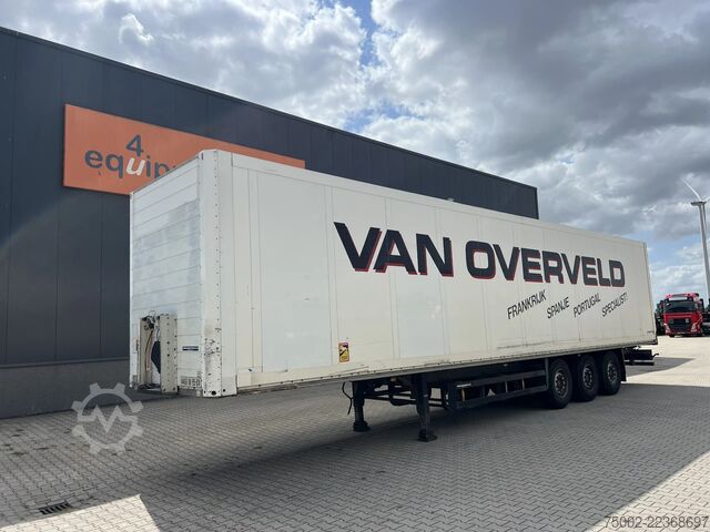 Koffer Schmitz Cargobull SKO 24 SKO24 / SAF DISC / 2x LIFTAXLE / GALVANI...