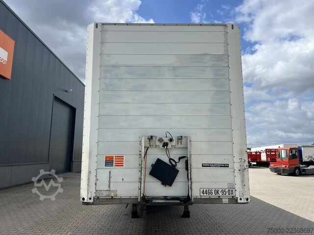 Koffer Schmitz Cargobull SKO 24 SKO24 / SAF DISC / 2x LIFTAXLE / GALVANI...