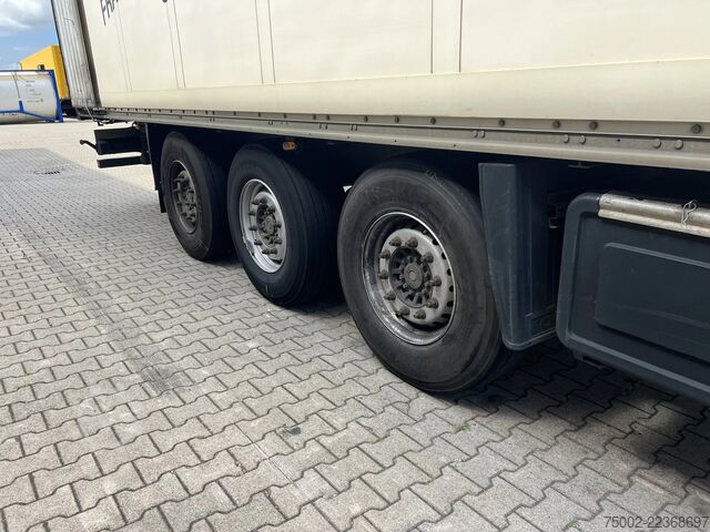 Koffer Schmitz Cargobull SKO 24 SKO24 / SAF DISC / 2x LIFTAXLE / GALVANI...