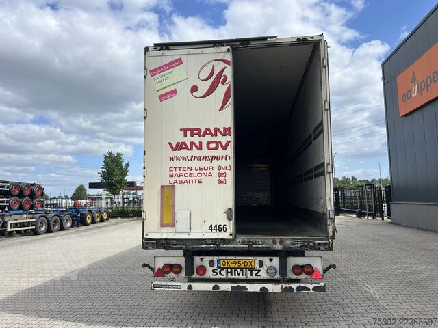 Koffer Schmitz Cargobull SKO 24 SKO24 / SAF DISC / 2x LIFTAXLE / GALVANI...