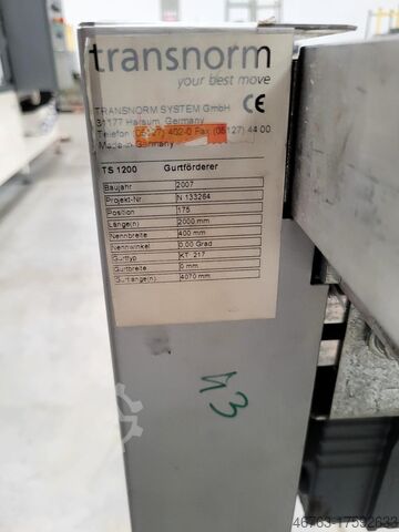 Bandă transportoare Transnorm TS1200