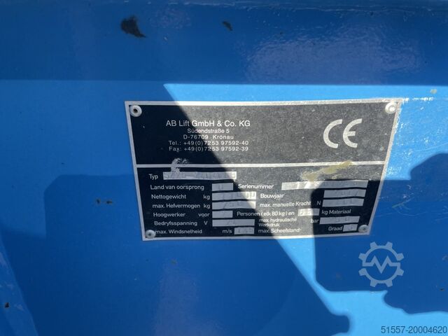 Schaarhoogwerker HAB S225-24D 4WDS 22M | 2017