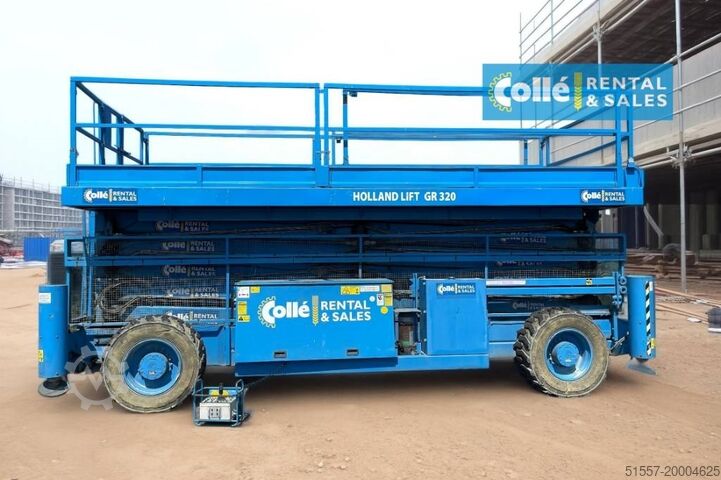 Schaarlift Holland Lift Megastar G-320DL30 4WDS/N | 2006