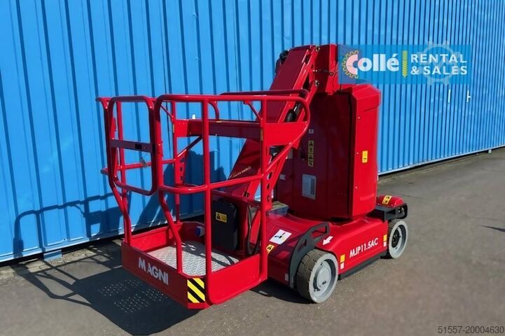 Leddelt teleskopisk arbejdsplatform Magni MJP 11.5 | 2024