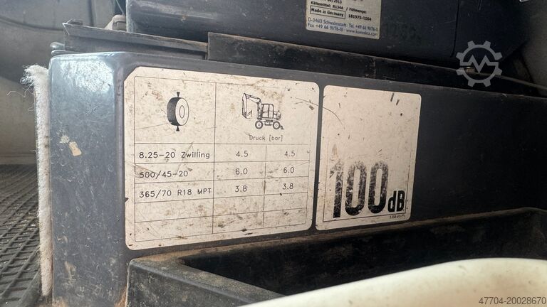 Mobile excavators Terex TW 85