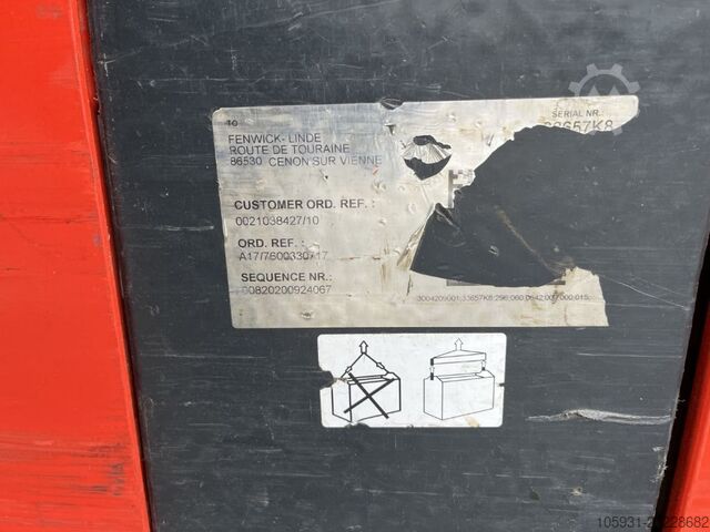 Stand-on stacker Linde L14AP