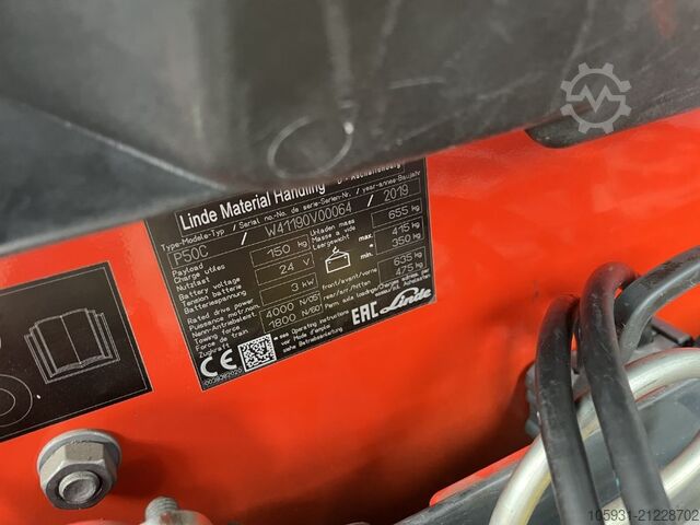 Tow Tractor Linde P50C