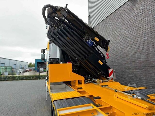Tipper sa dizalicom Scania R530 V8 NGS 8X4 TRIDEM MET HYVA 2Z KIPPER + HMF...