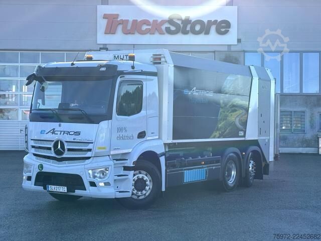 Autocompattatore  eActros 300L MUT MÜLLTROMMEL Müllsammelfahrzeug