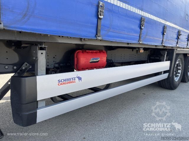 Nyitott ponyvás félpótkocsi Schmitz Cargobull Semitrailer Curtainsider Standard