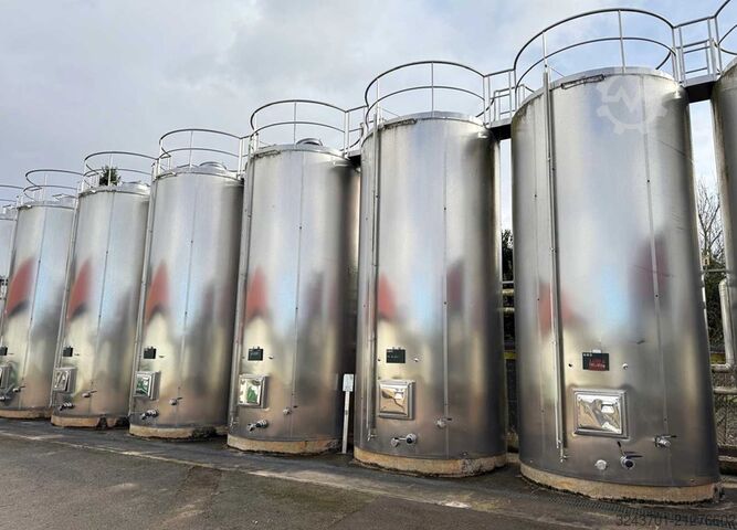 Storage tank Feltrin Cuve inox circuit coquillé, isolée