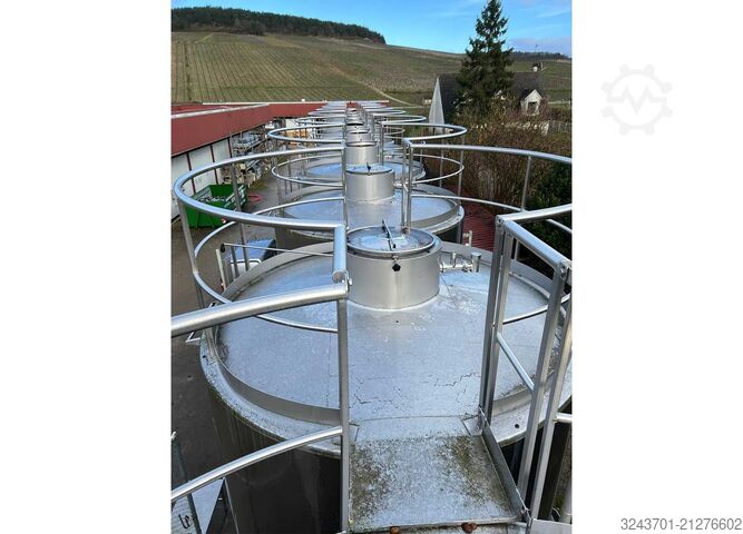 Storage tank Feltrin Cuve inox circuit coquillé, isolée