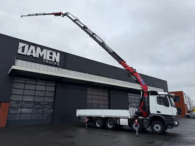 Φορτηγό γερανού Mercedes-Benz AROCS 4142 8x4 HMF 4020 K6 + JIB FJ 600-K4
