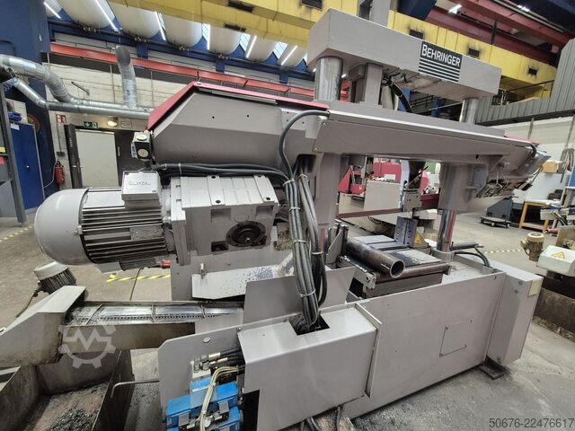 Semi-automatische lintzaag Behringer HBP 313