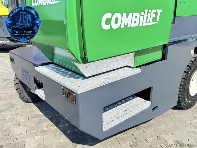 Wózek widłowy czterokierunkowy Combilift C5000SL GAS TRIPLEX 5500 AIR CONDITIONIN