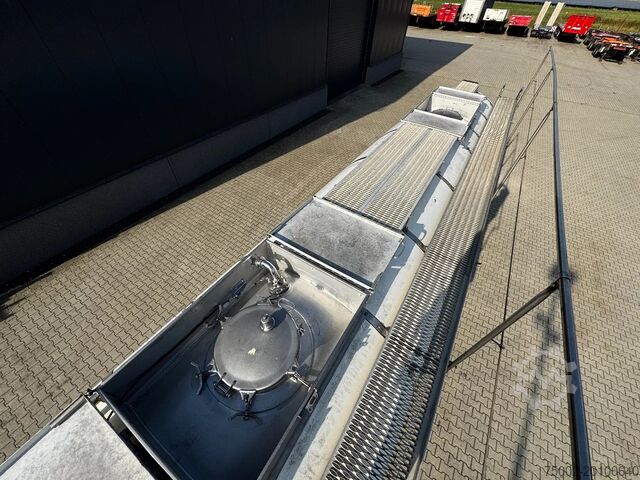 Gıda tankeri Van Hool FOOD / RVS chassis / 5.860KG/ 29.500L / 1-COMP ...