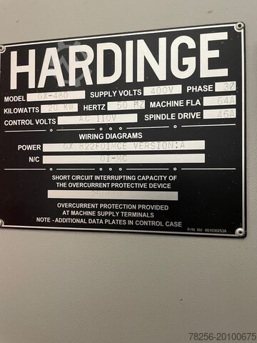 Centro de mecanizado vertical BRIDGEPORT Hardinge GX-480