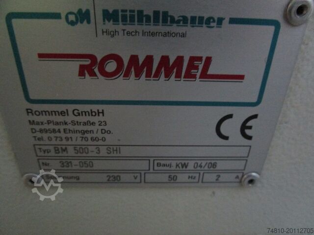 Dopravní pás Rommel BM500-3 SHI