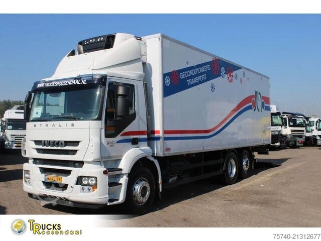 Transport chłodniczy/mrożony Iveco Stralis 310 + 6X2 EURO 5 + CARRIER  + LIFT