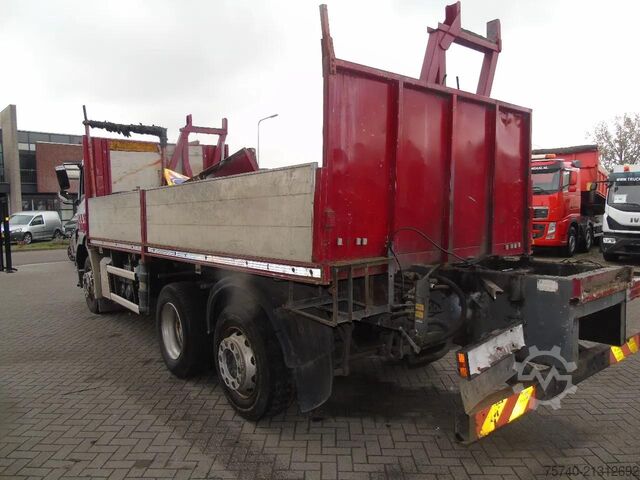 Open laadbak Mercedes-Benz Axor 2633 + 6x2 + euro 5 + manual