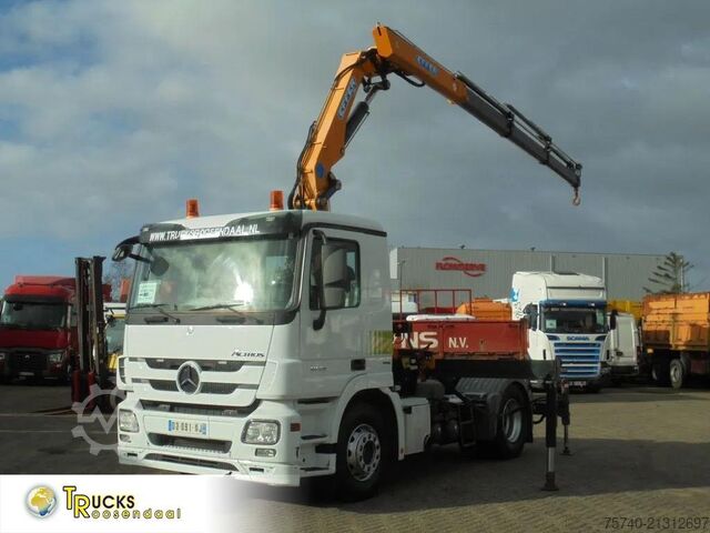 Crane Mercedes-Benz Actros 1846 + Euro 5 + EFFER 250 Crane + REMOTE