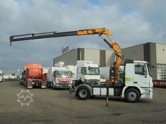 Crane Mercedes-Benz Actros 1846 + Euro 5 + EFFER 250 Crane + REMOTE